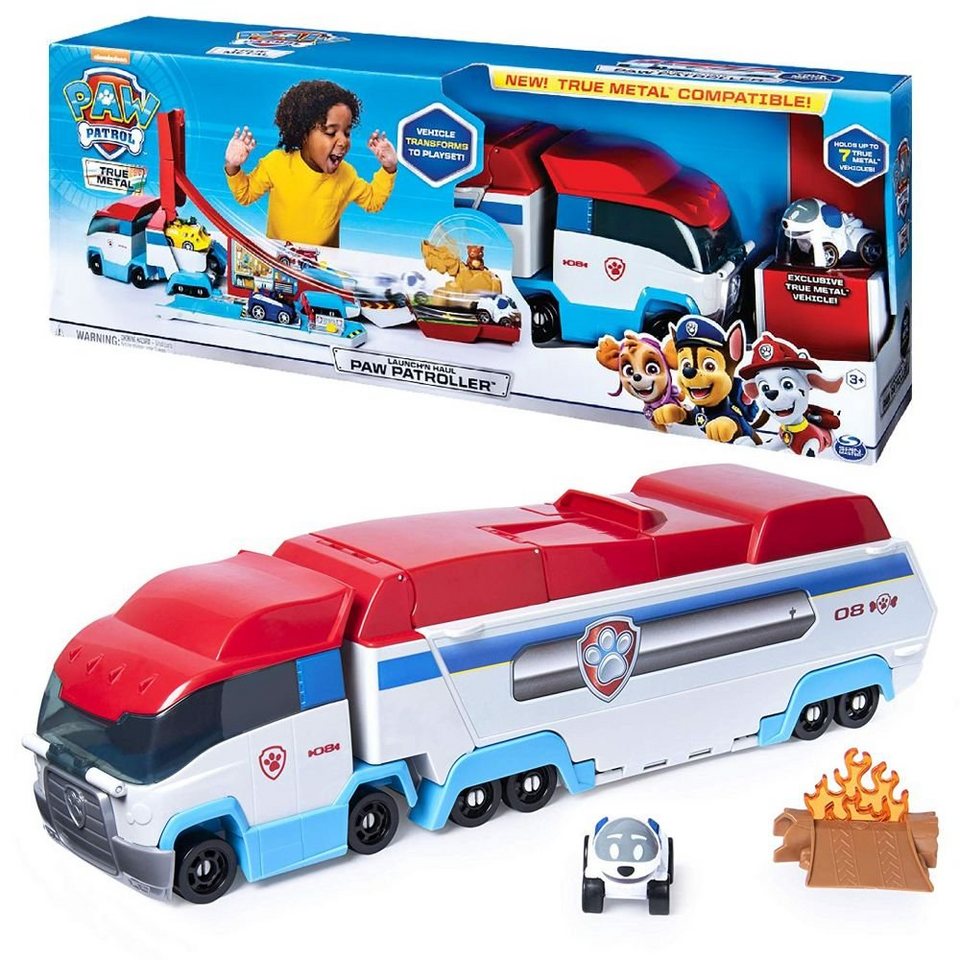 PAW PATROL Spielzeug-Auto »Truck Paw Patroller für True Metal-Fahrzeuge