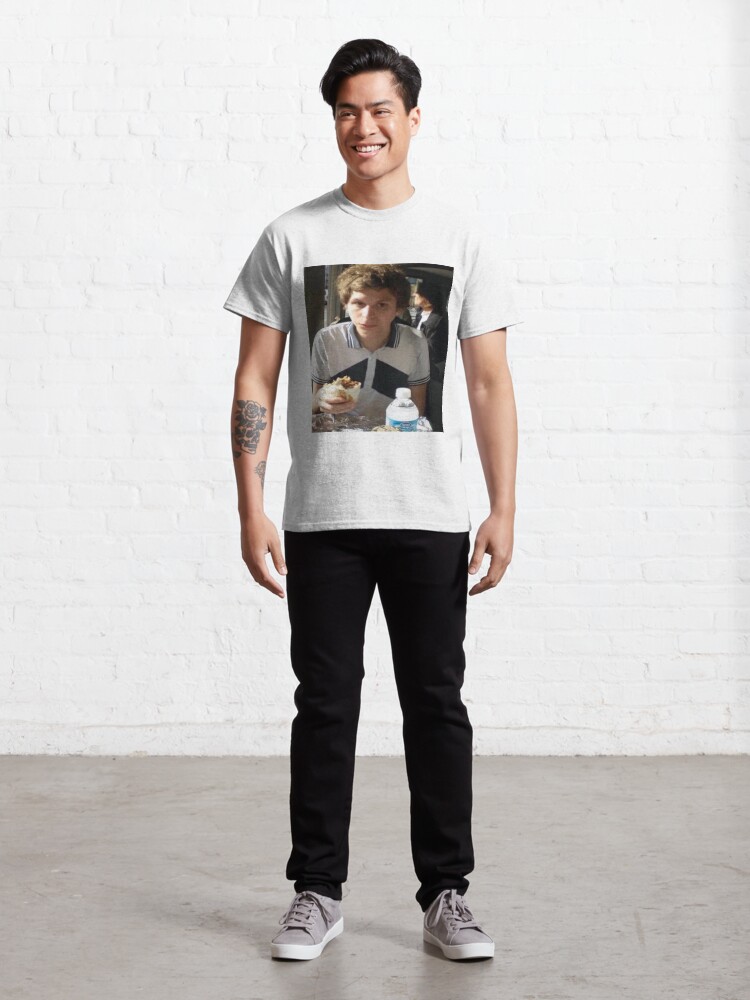"Michael Cera Eating Burrito" T-shirt by ThadCox | Redbubble