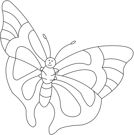 malvorlagen schmetterlinge kostenlos