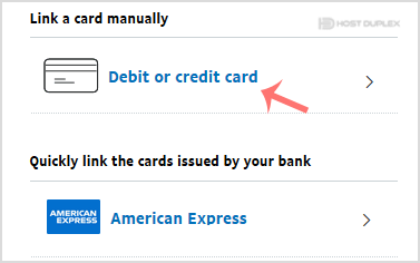 How to Link a Debit or Credit Card to Your PayPal account? - Host