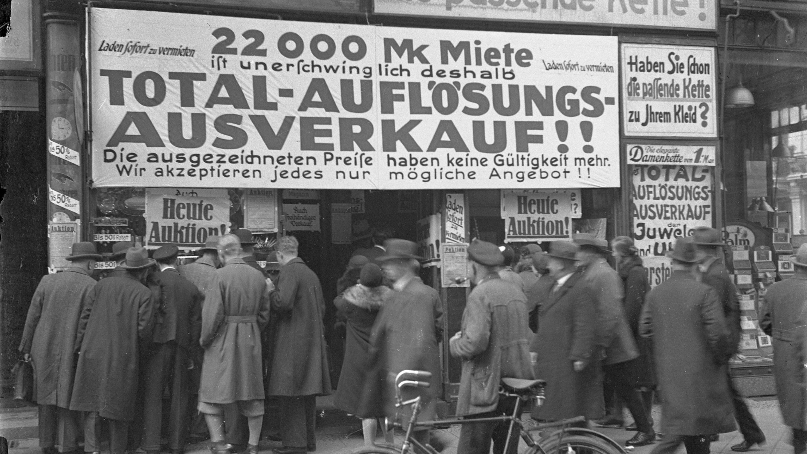 Wirtschaft im freien Fall / Lernportal Weimarer Republik