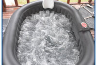 1 person inflatable hot tub