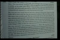 character sketch of franz