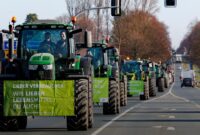 8 januar streik landwirtschaft