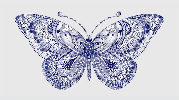  23,000+ Mandala Design Butterfly Pictures Motiv 