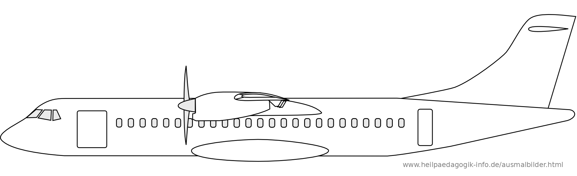  Ausmalbilder Flugzeuge 