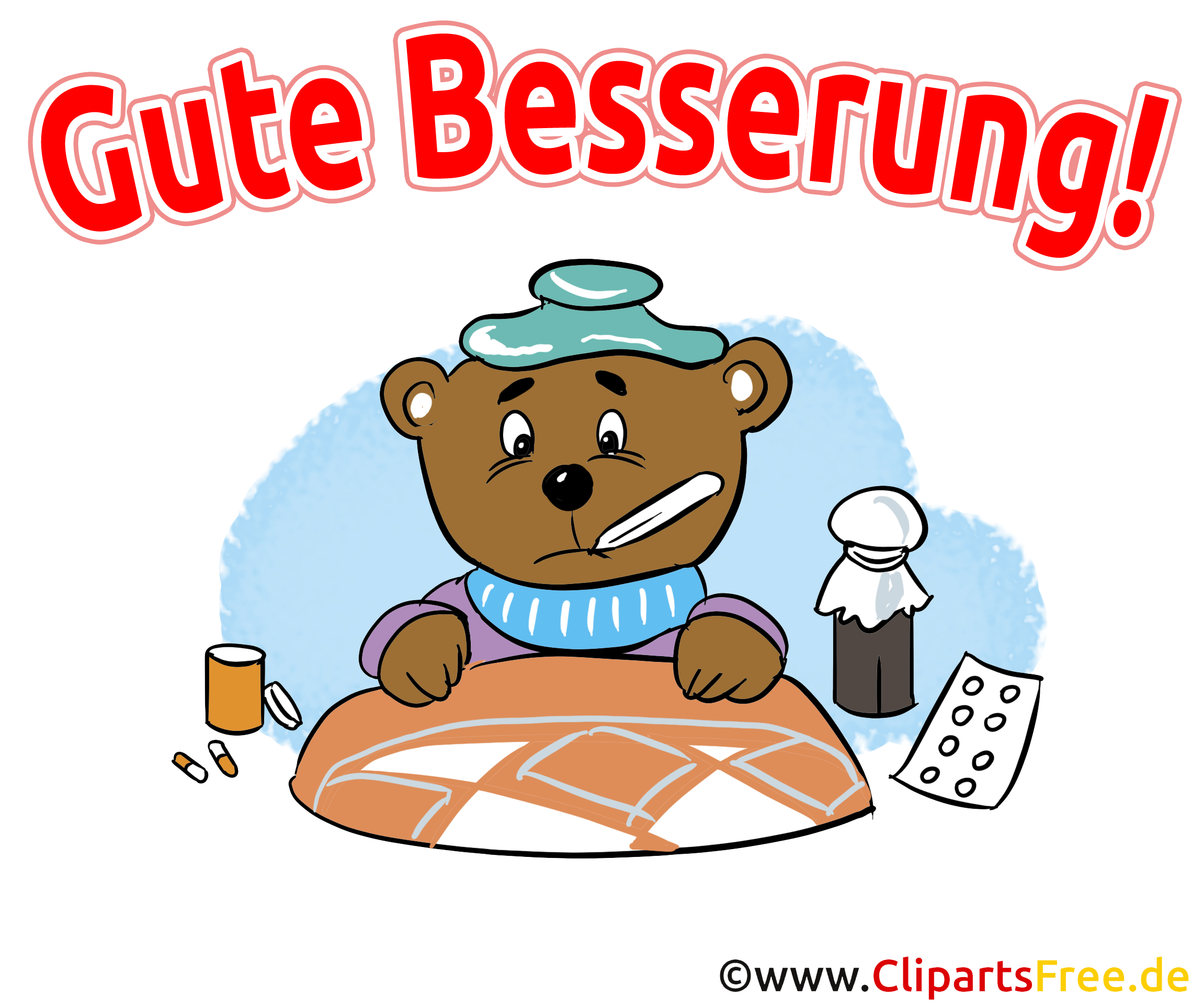  Foto zu Gute Besserung Cliparts, GB Bilder, Illustrationen 