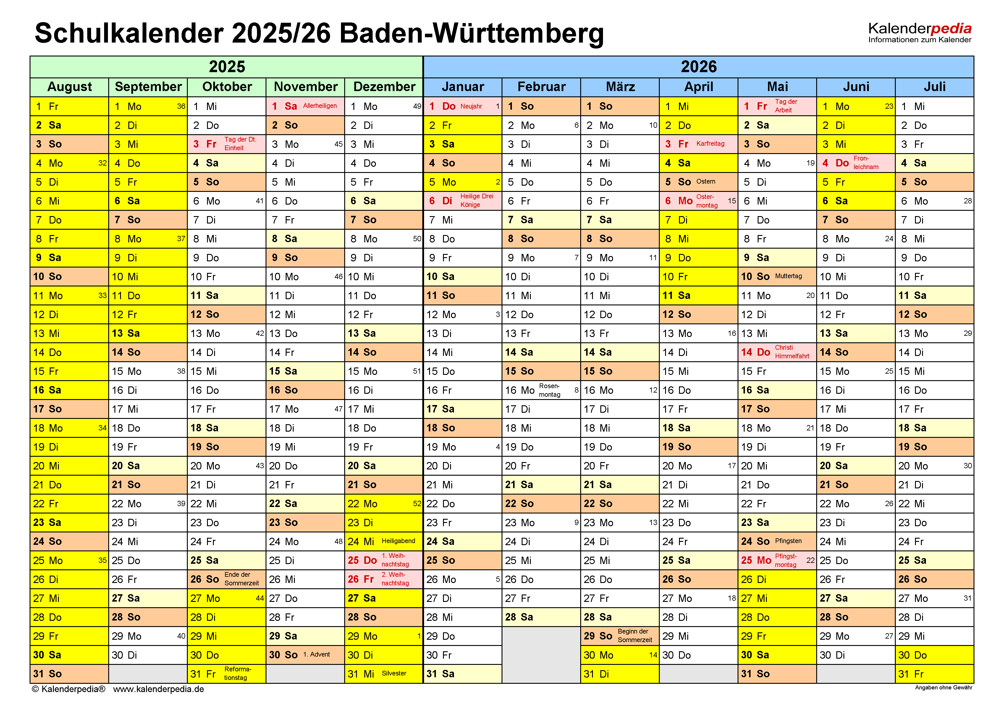  Ferien Bw 2025 Sommer - Ferien Sommer 2025 in Sachsen – Planen Sie Ihre 