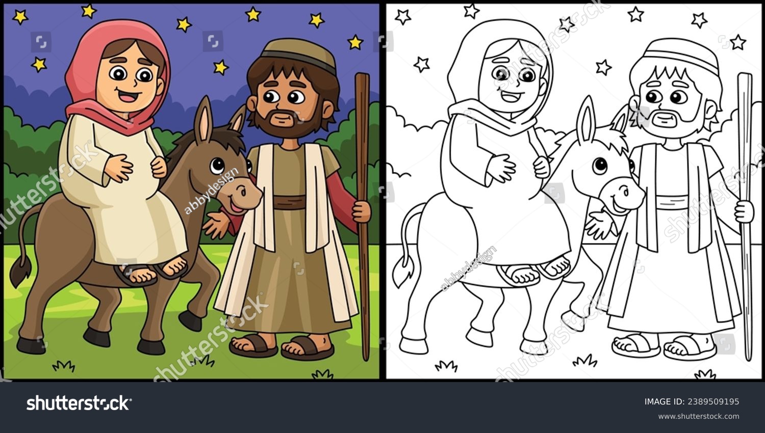  311 Ausmalbild Maria Images, Stock Photos, 3D objects, & Vectors Bildidee 