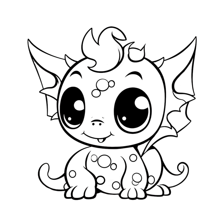  Bruchteil Drachen Vorlage 