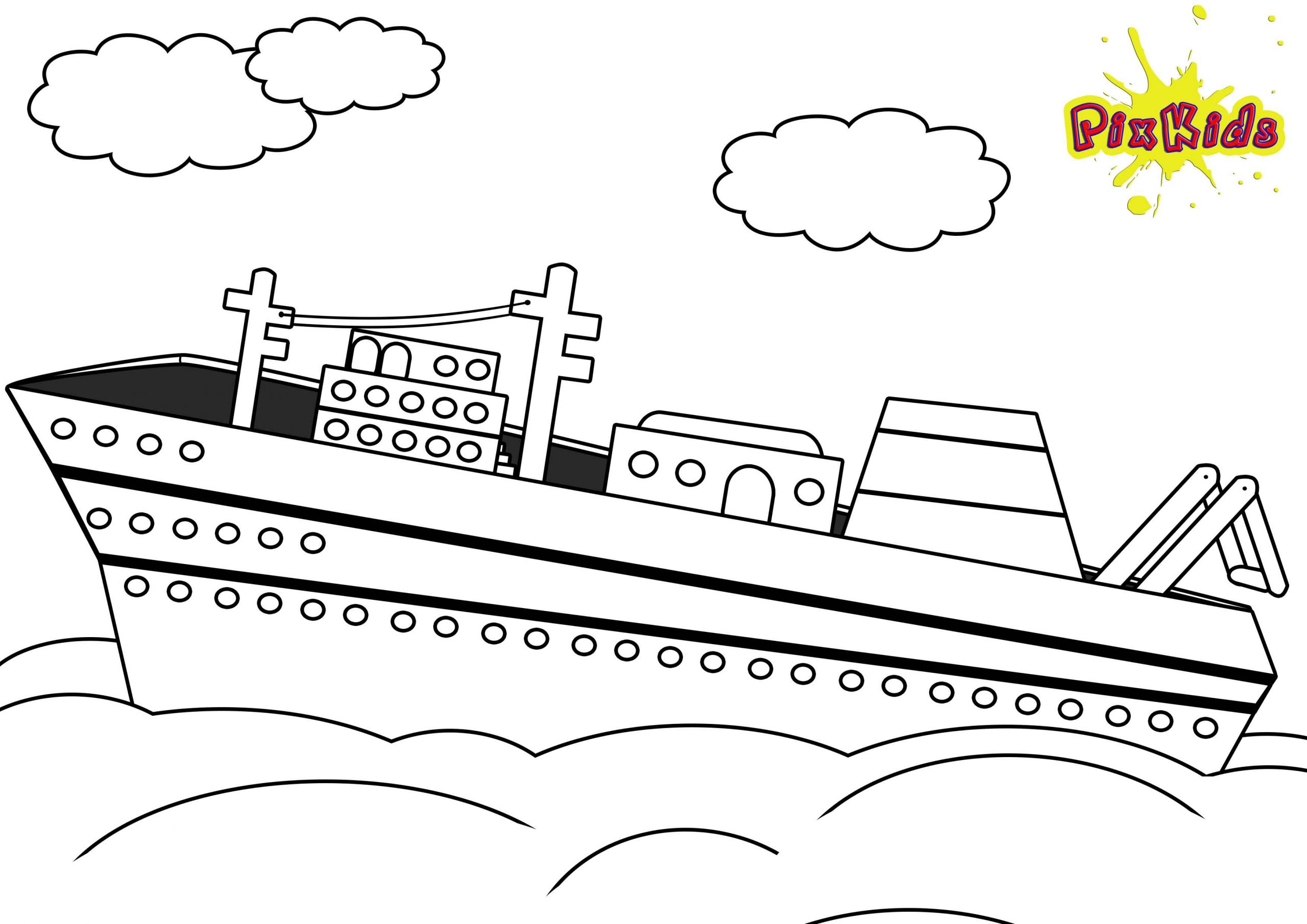  Foto zu Ausmalbilder Schiffe 