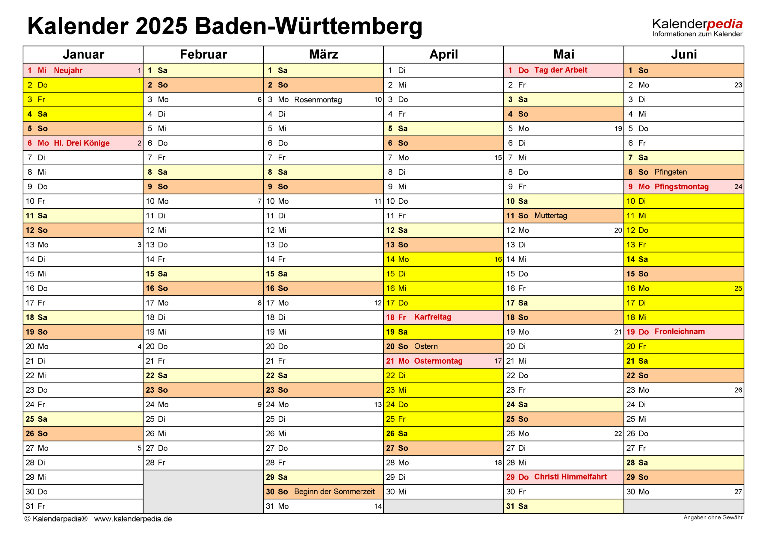  Kalender 2025 Bw Mit Ferien Und Feiertagen - Kalender 2025 Bildidee 