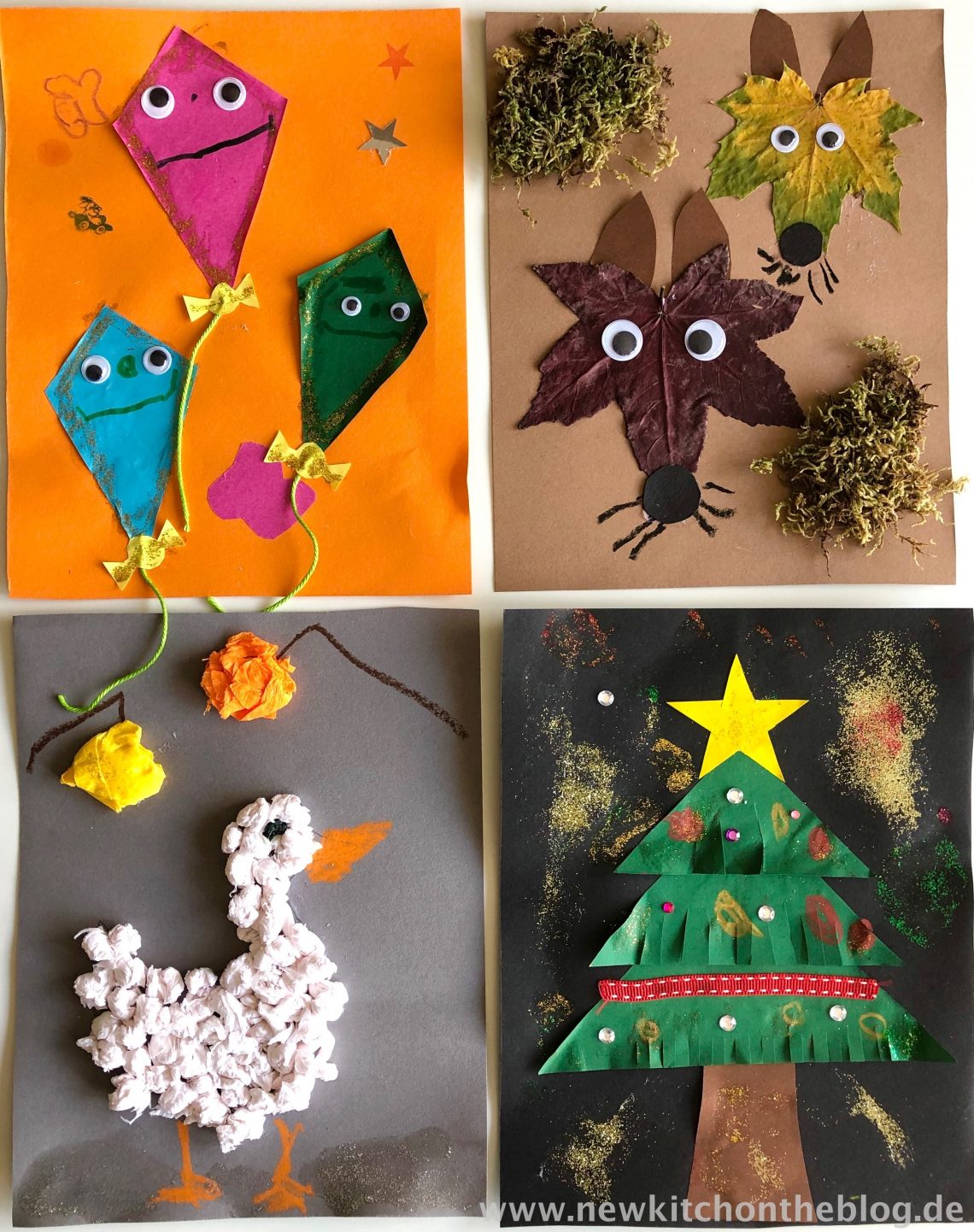  DIY-Kalender mit Kindern basteln: Meine Kinderbespaßung wenn´s draußen Motiv 