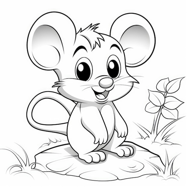  Malvorlage Maus - Kostenlose Vektoren und PSD zum Download 